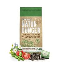 Naturdünger - Universal Pflanzendünger in Bio-Qualität - Langzeitdünger für nachhaltig gutes Pflanzenwachstum - mit Dosierhilfe - einfach & unbedenklich düngen - Dünger von SCHNITGER’s